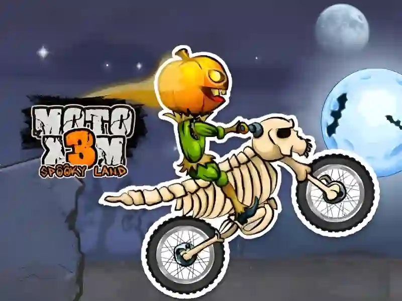 Juego Moto X3M Spooky Land en línea