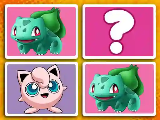 Juego Poke World Find-Pairs en línea