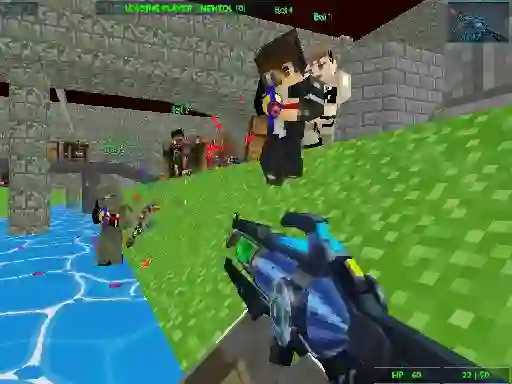 Juego GunGame Paintball Wars en línea