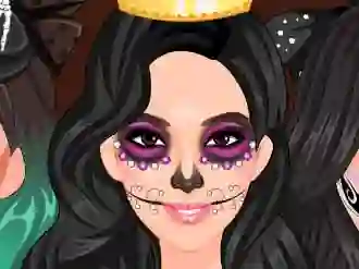 Juego Kardashians Spooky Makeup en línea