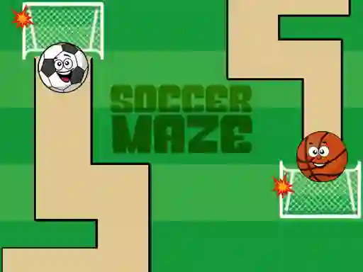 Juego Soccer Maze en línea