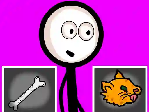 Juego Stickman Choosing actions en línea