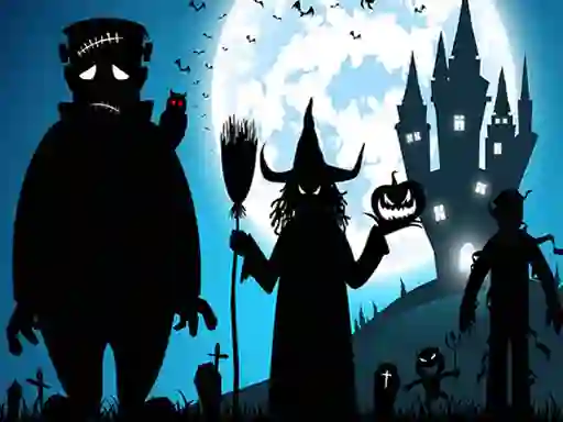 Juego Crazy Halloween Memory en línea