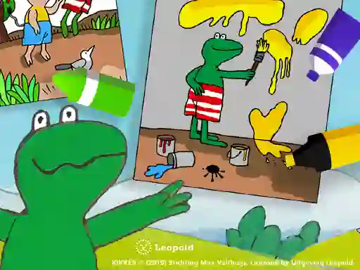 Juego Coloring Kikker en línea