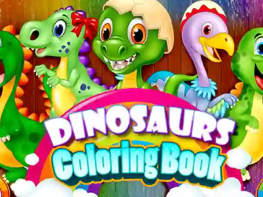 Juego Dinosaurs Coloring Book en línea