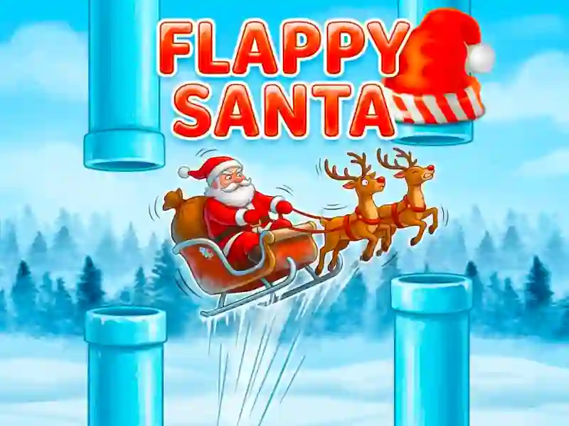 Juego Flappy Santa en línea