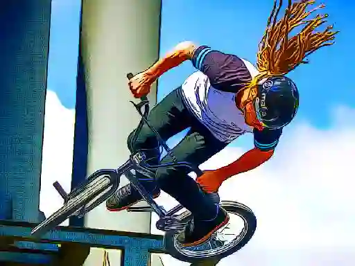 Juego bmx bikes jigsaw en línea