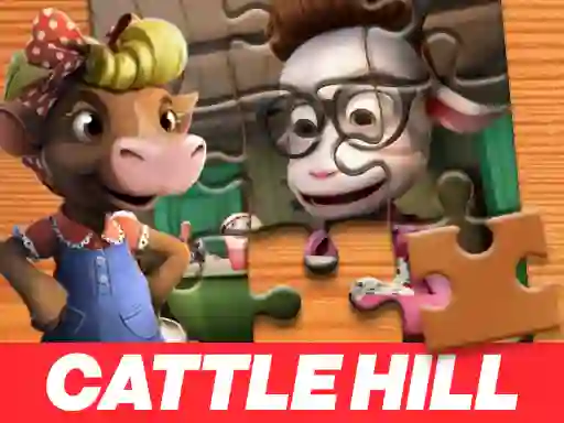 Juego Christmas at Cattle Hill Jigsaw Puzzle en línea