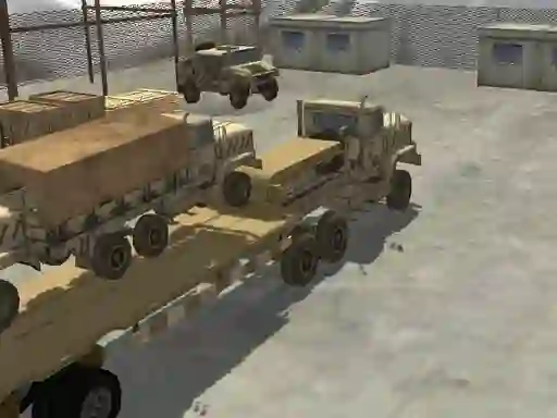 Juego Transport Army vehicle truck driving en línea