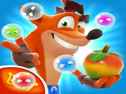 Juego Crash Bandicoot Bubbles en línea