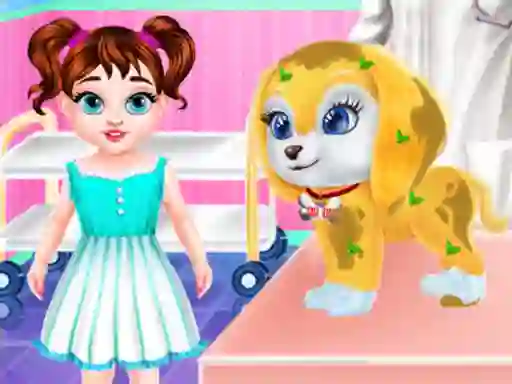 Juego Baby Taylor Puppy Care en línea
