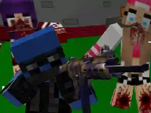 Juego Blocky Combat Special Forces: Zombie Apocalypse en línea
