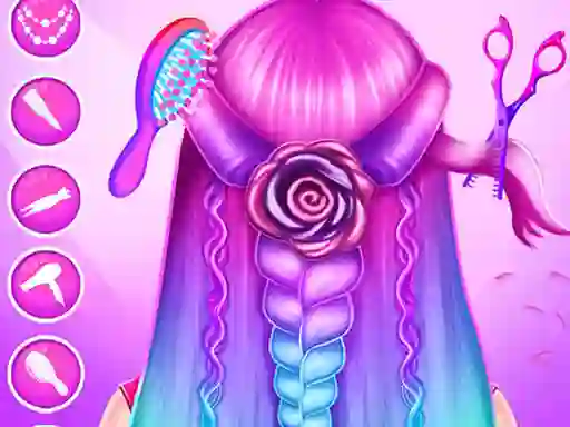 Juego Braid Hair Salon Girls en línea