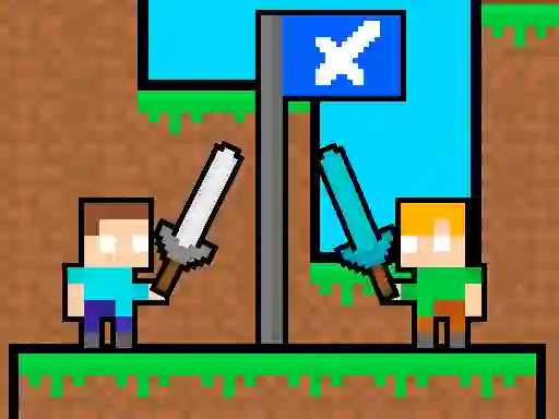Juego Friends Battle Swords Drawn en línea