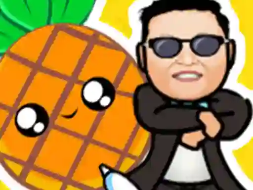 Juego Pineapple and pen vs gangnam style en línea