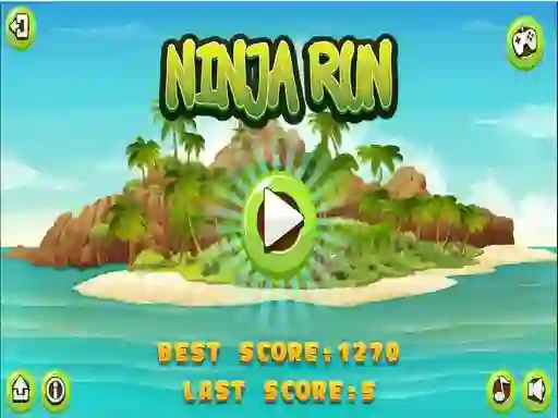 Juego Ninja Run en línea
