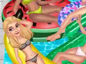 Juego Princess Pool Party Floats en línea