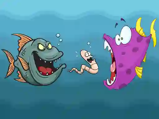 Juego Angry Fish Coloring en línea