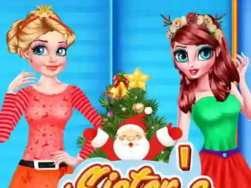 Juego Sisters Christmas Tree en línea