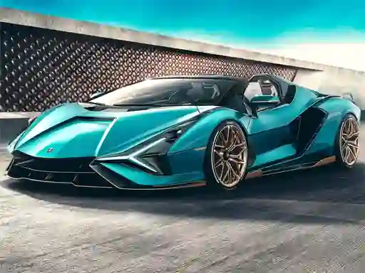 Juego Lamborghini Sian Roadster Puzzle en línea