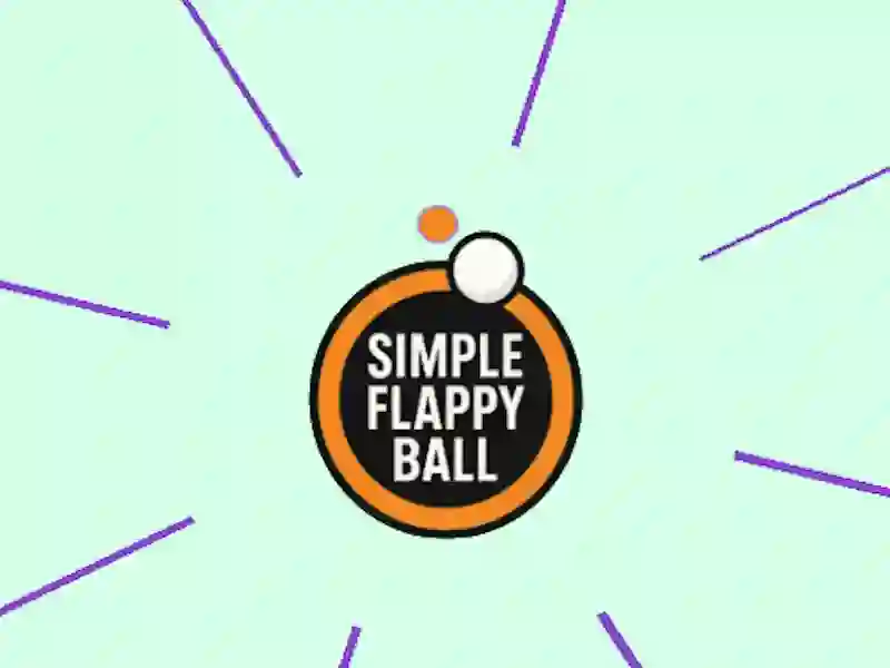 Juego Simple Flappy Ball en línea