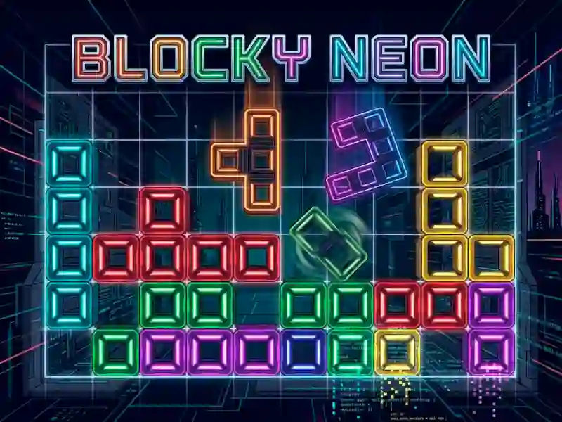 Juego Blocky Neon en línea