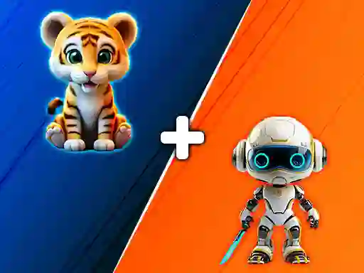Juego Animals Mix Up AI Hybrid en línea