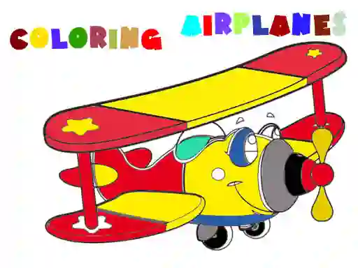 Juego Coloring Book Airplane 2 en línea