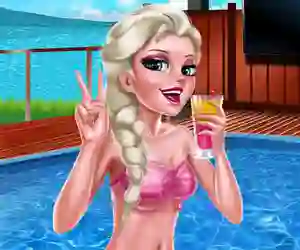 Juego Ice Queen Pool Day en línea