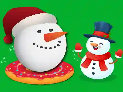 Juego Flappy Snowball Xmas en línea