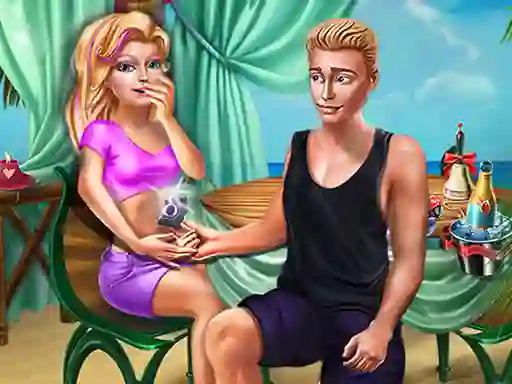 Juego Ellie Beach Proposal en línea