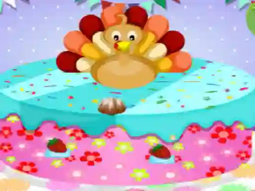 Juego Happy Thanksgiving Cake Master en línea