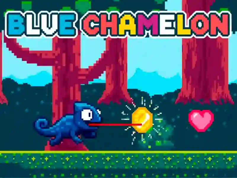 Juego Blue Chameleon en línea