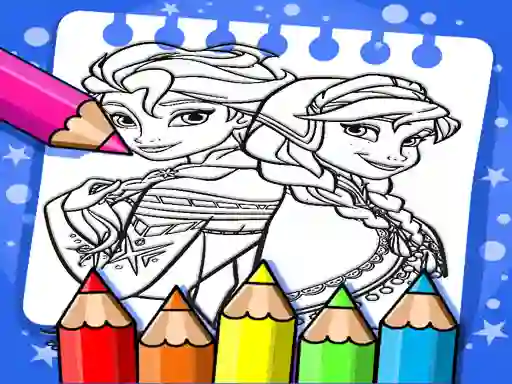 Juego Frozen Coloring Book en línea