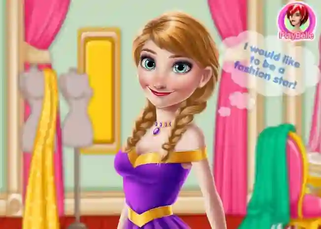 Juego Ice Princess Modeling Carrer en línea