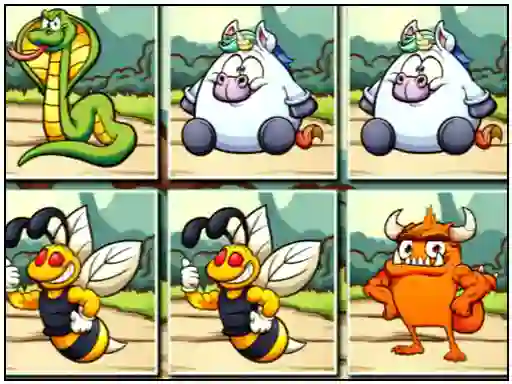 Juego Animals Memo Match en línea