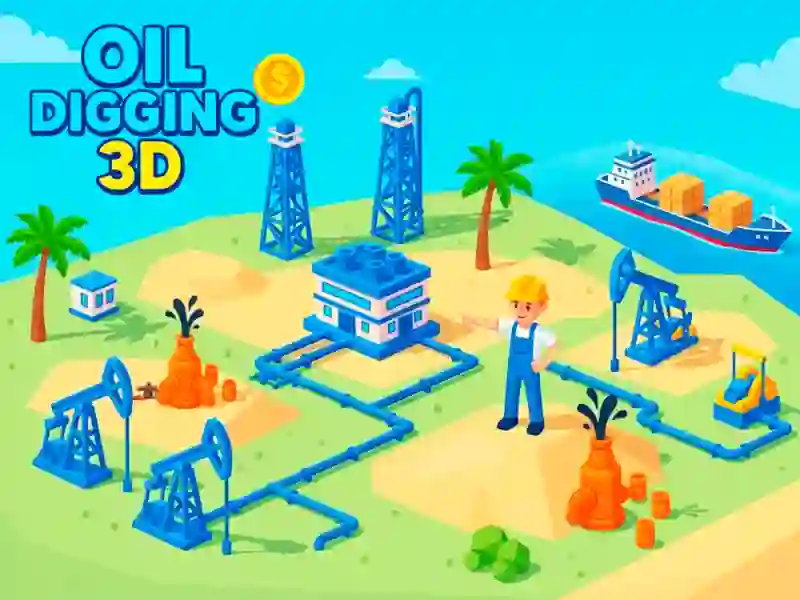 Juego Oil Digging 3D en línea