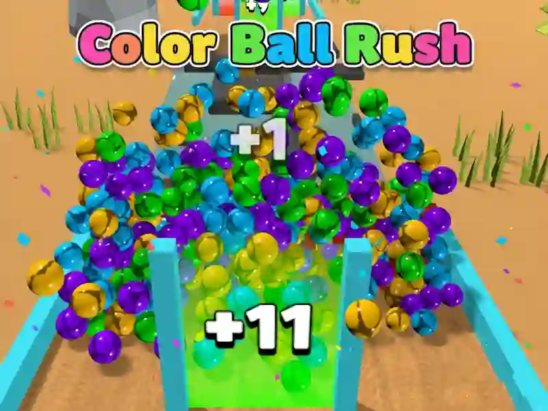 Juego Color Ball Rush en línea