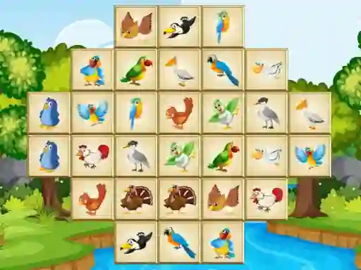 Juego Birds Mahjong Deluxe en línea