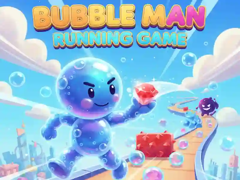 Juego Bubble Man Running Game en línea