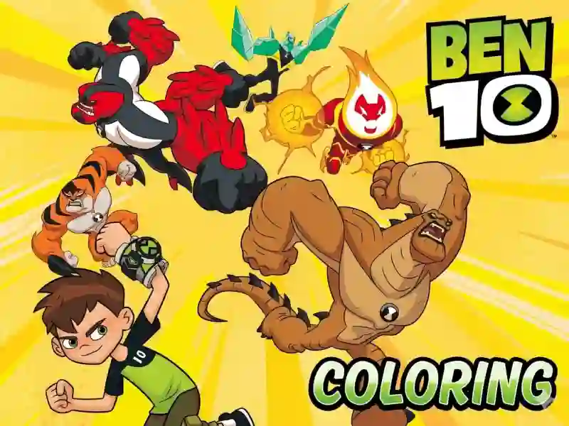 Juego Ben 10 Coloring en línea