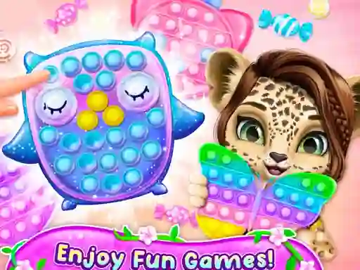 Juego My Leopard Baby en línea