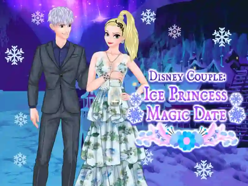 Juego Ice Couple Princess Magic Date en línea