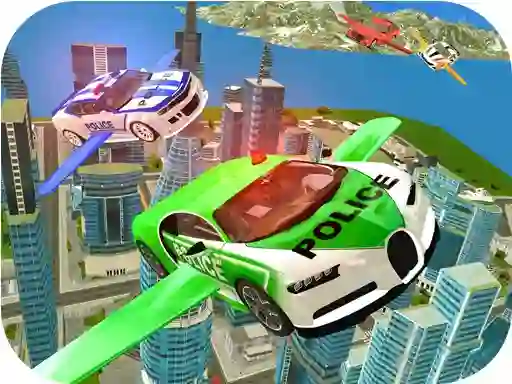 Juego Flying Police Car Simulator en línea