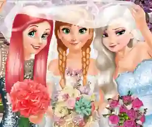 Juego Bride and Bridesmaides Dress up en línea