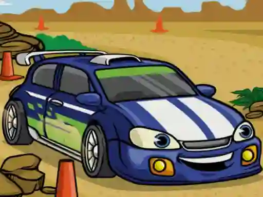 Juego Racing Cartoons Jigsaw en línea