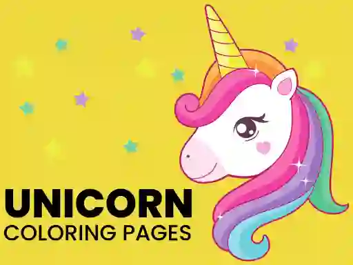 Juego Unicorn Coloring Pages en línea