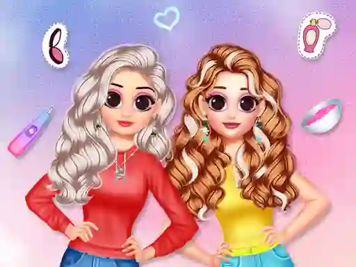 Juego Besties Makeover Salon en línea