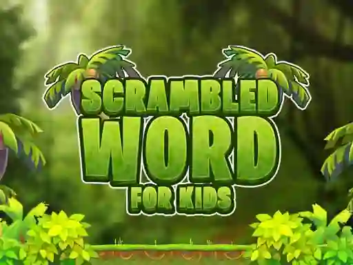 Juego Scrambled Word For Kids en línea