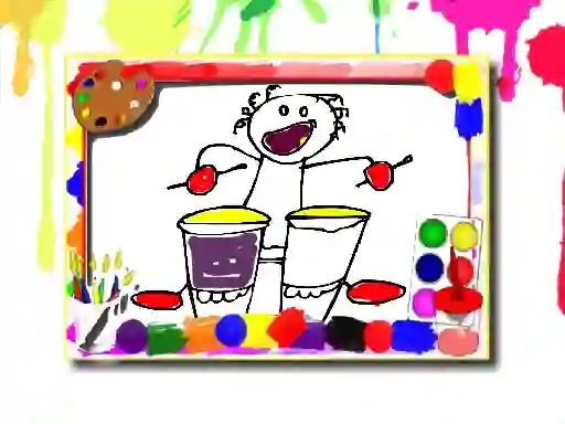 Juego Music Coloring Book en línea
